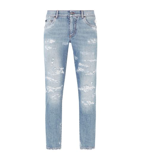 dolce gabbana jeans sale uk|dolce gabbana distressed jeans.